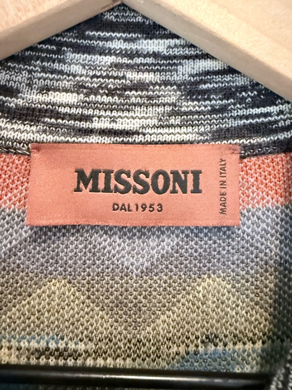 Missoni Zigzag Knit Polo Dress Style 1902MDG00380 Wool Made in Italy Size 38 / 2 - Picture 2 of 10